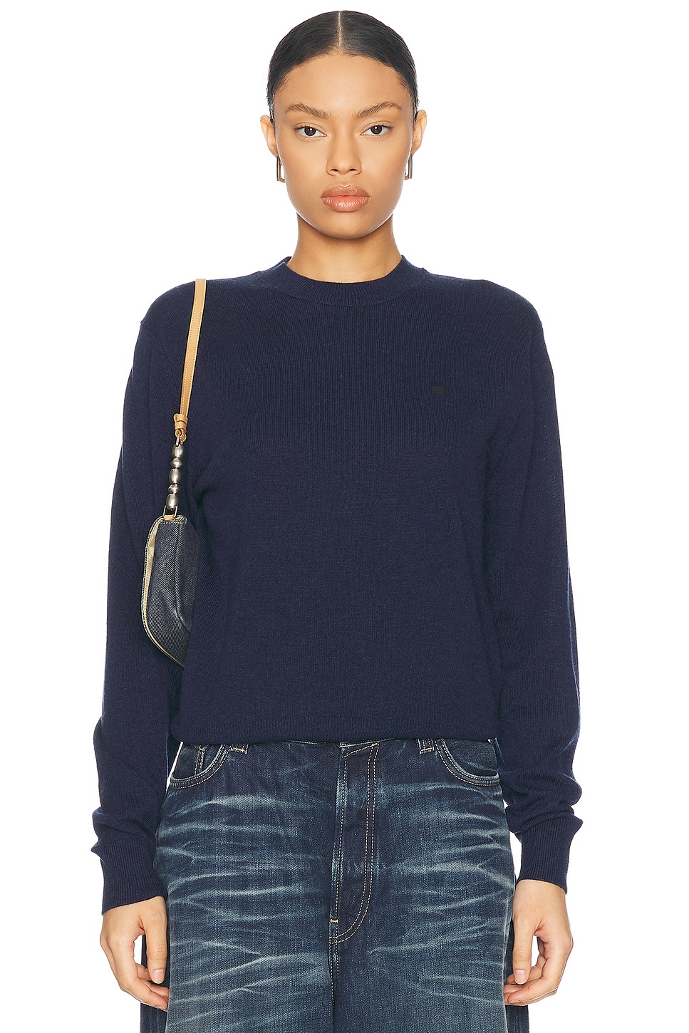 Kalas Crewneck Sweater in Navy