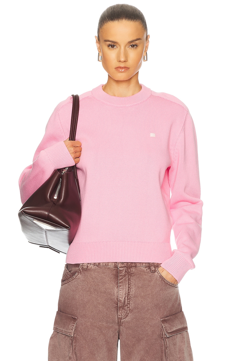 Kolos Crewneck Sweater in Pink