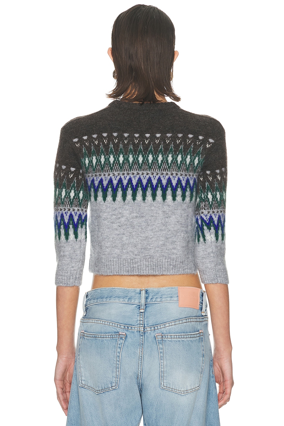 Acne Studios - Kordics Nordic Shrunken Sweater | Plush