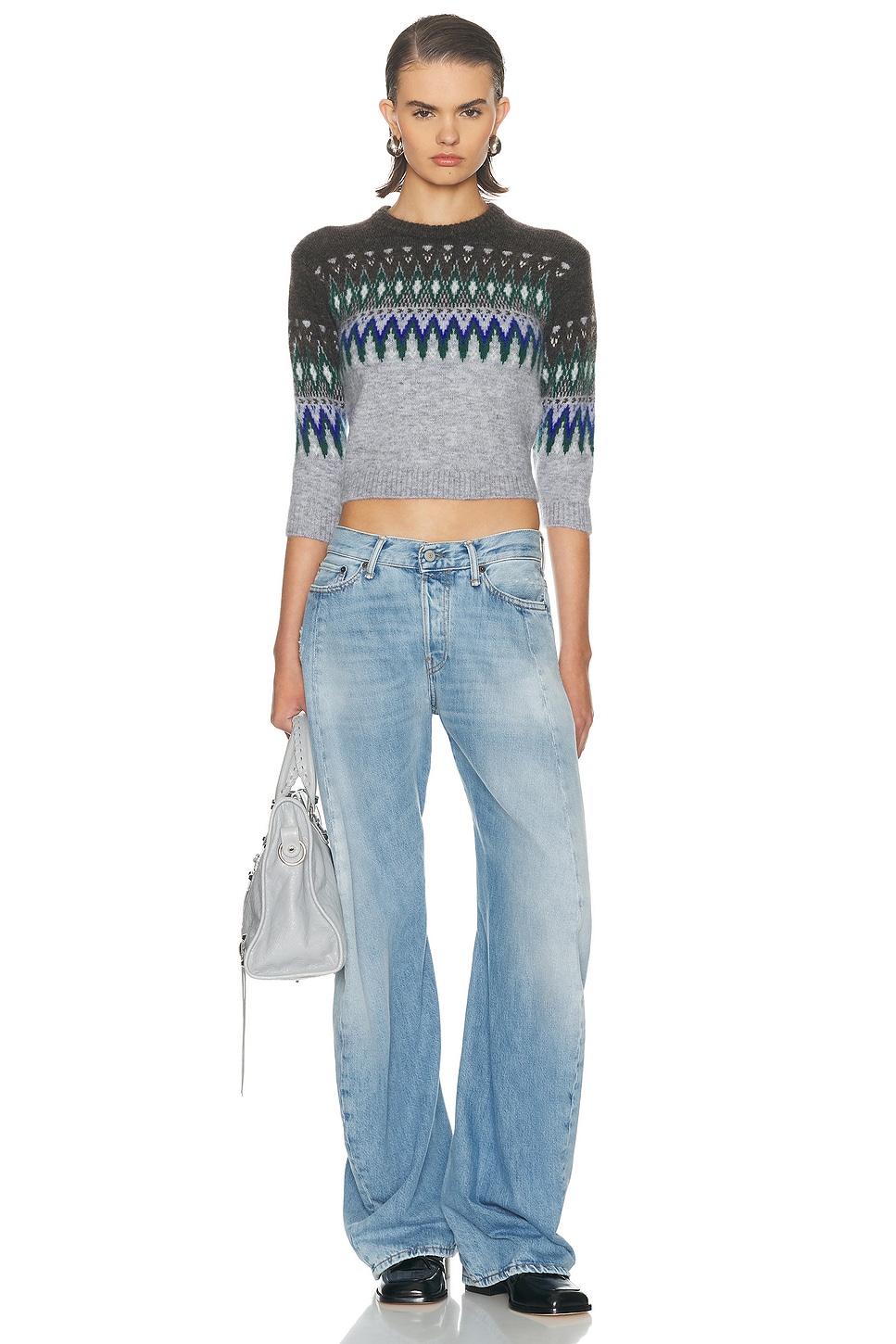 Acne Studios - Kordics Nordic Shrunken Sweater | Plush