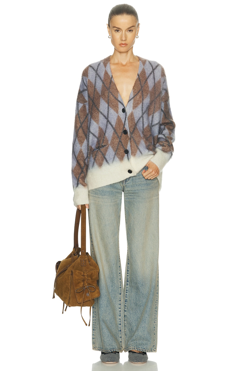 Acne Studios Katcher Mohair Cardigan thumbnail