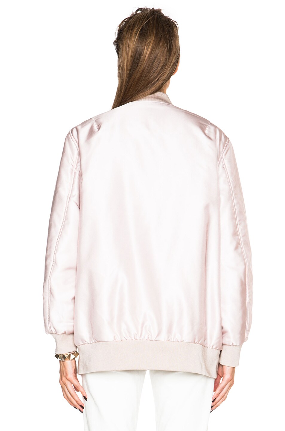 Acne Studios Selow Bomber Jacket in Powder Pink FWRD