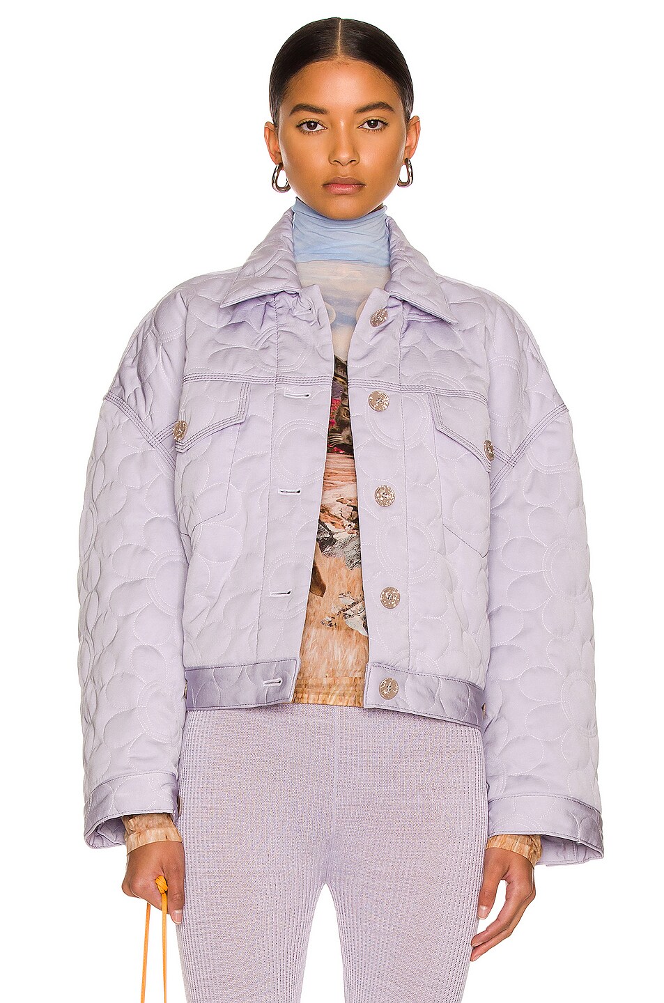 Image 1 of Acne Studios Jacket in Lilac Purple