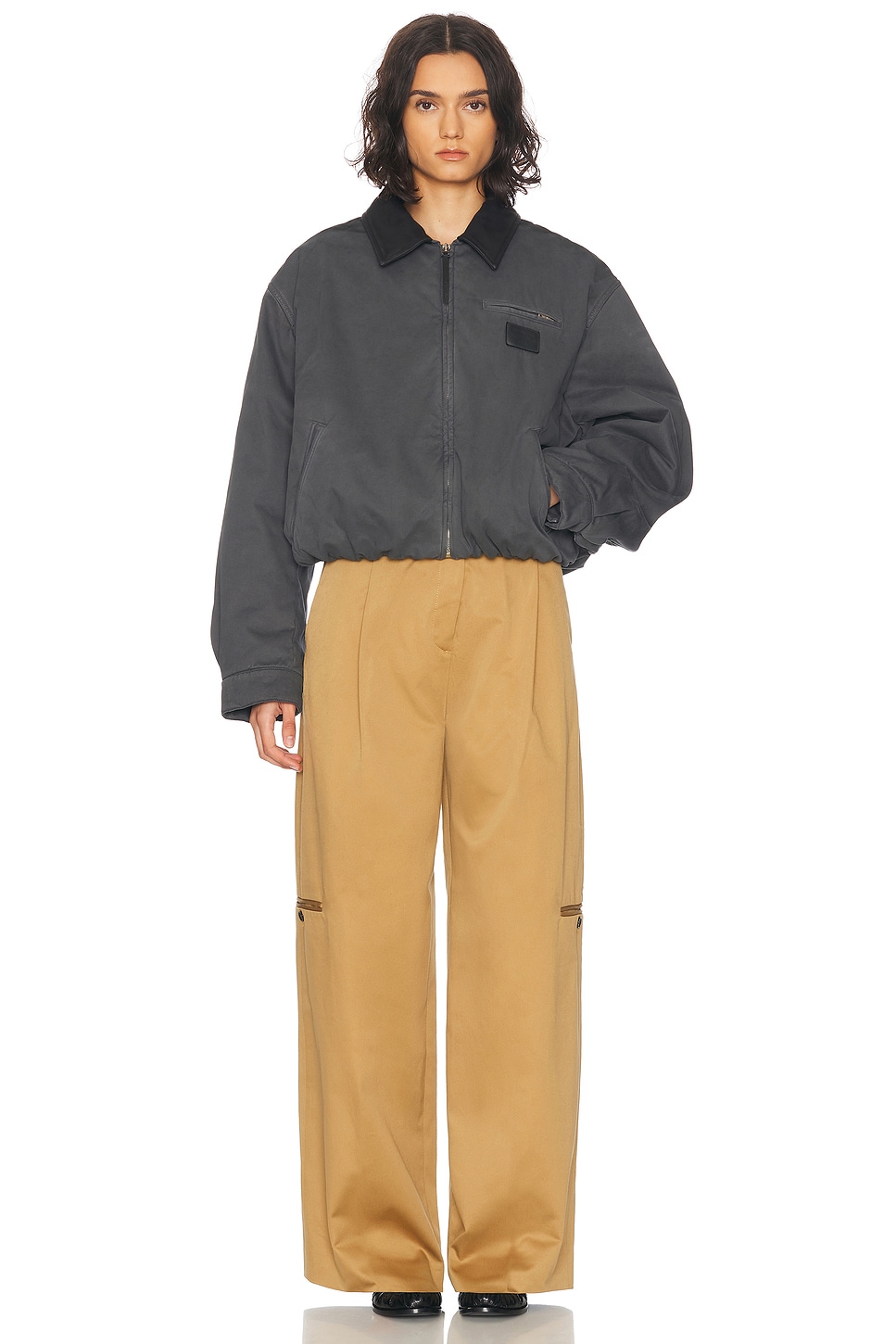 Acne Studios Okra Bomber Jacket thumbnail