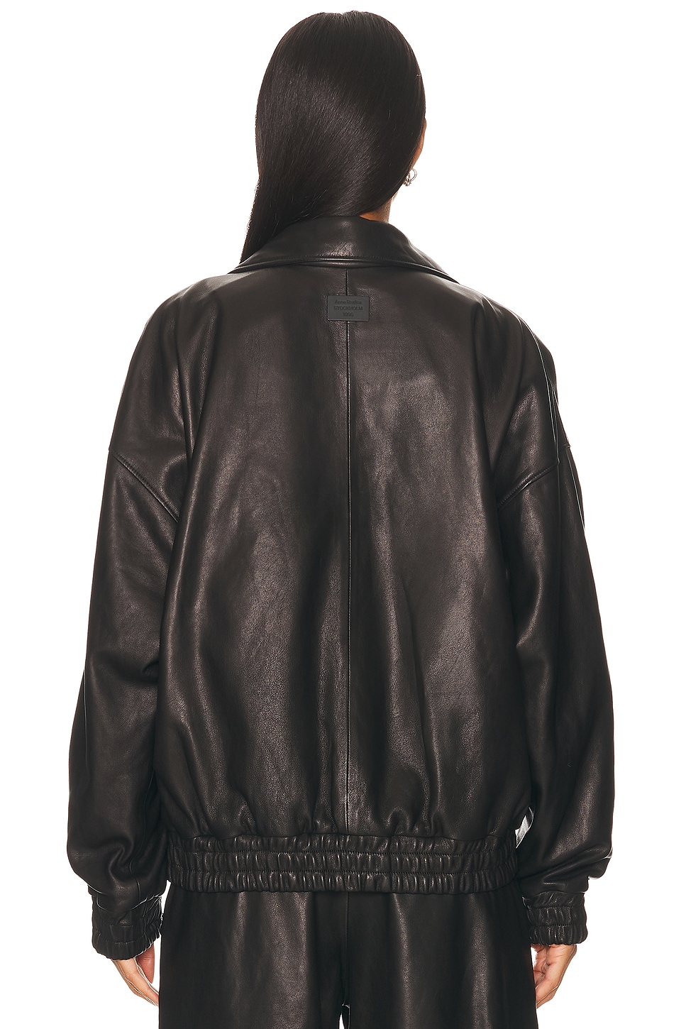 Acne Studios - Lemmy Crop Leather Jacket | Plush