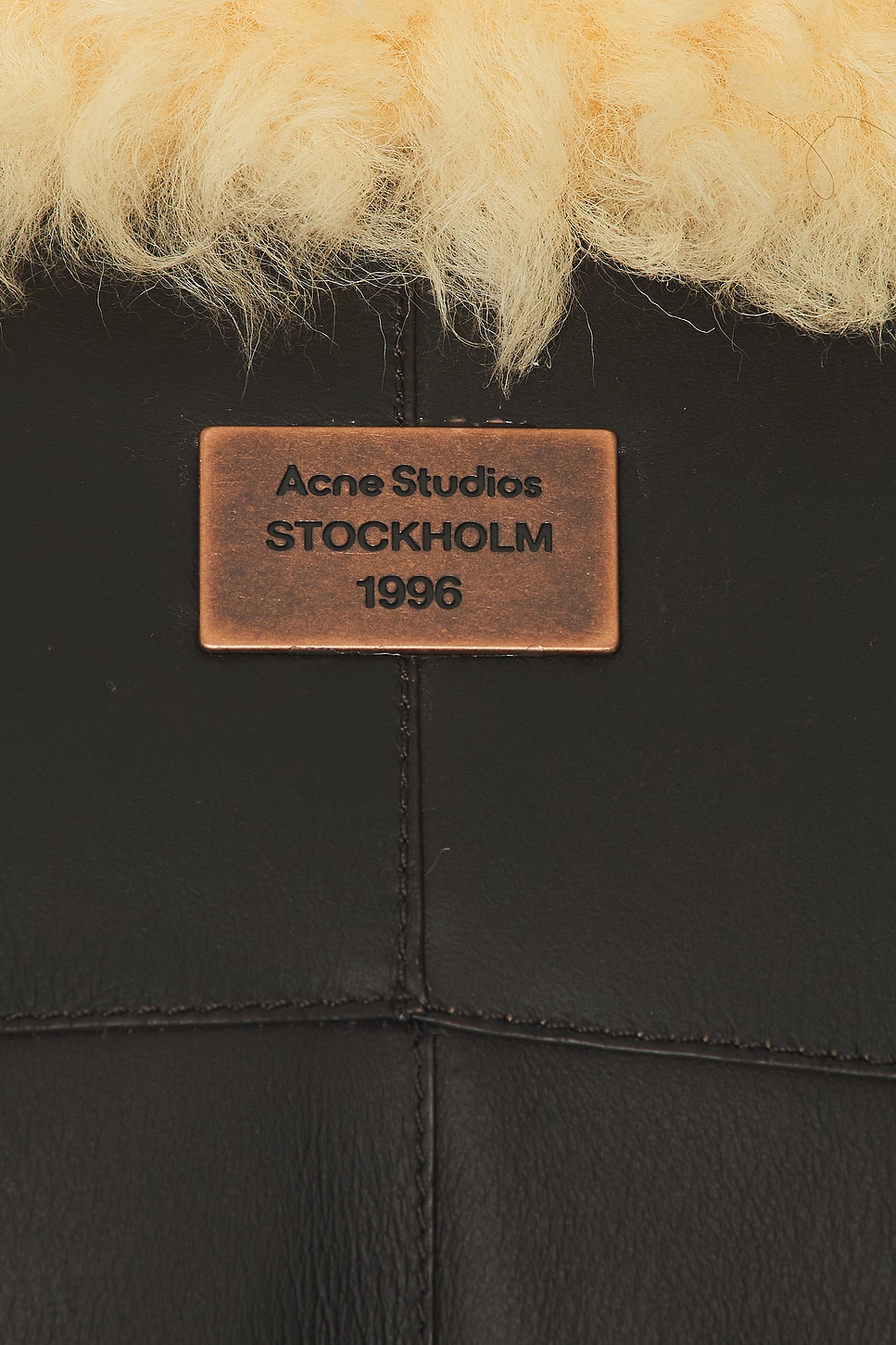 Acne Studios Lessora Leather Jacket thumbnail