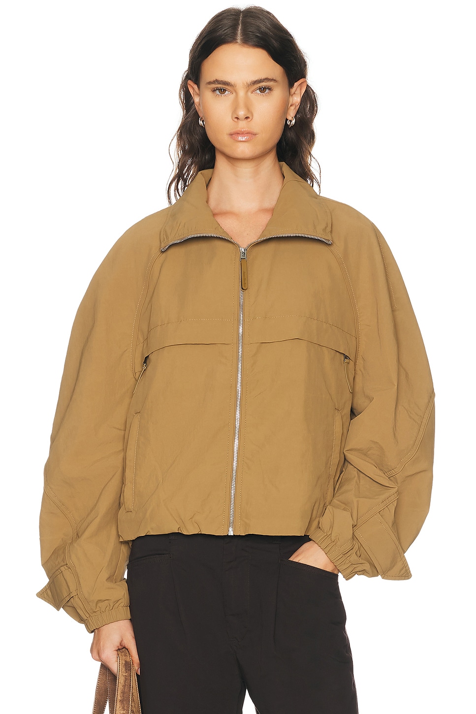 Acne Studios Odill Peach Nylon Jacket | Thumbnail 8 Acne Studios Odill Peach Nylon Jacket | Thumbnail 8