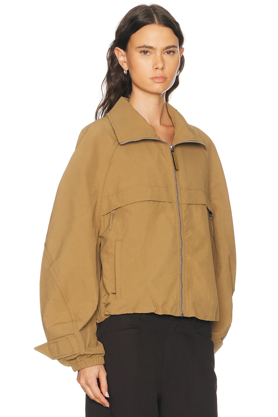 Acne Studios Odill Peach Nylon Jacket | Thumbnail 9 Acne Studios Odill Peach Nylon Jacket | Thumbnail 9