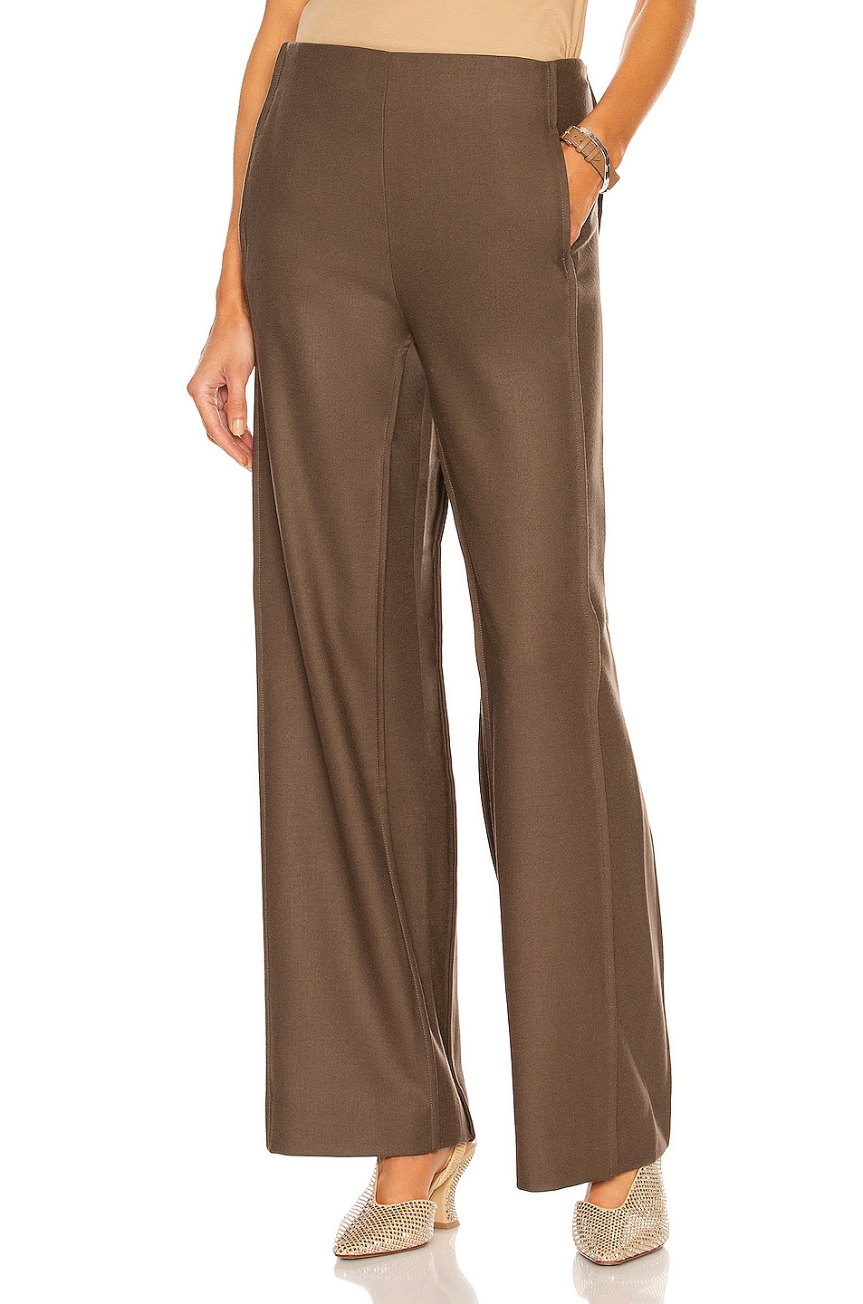Image 1 of Acne Studios Pant in Taupe Grey