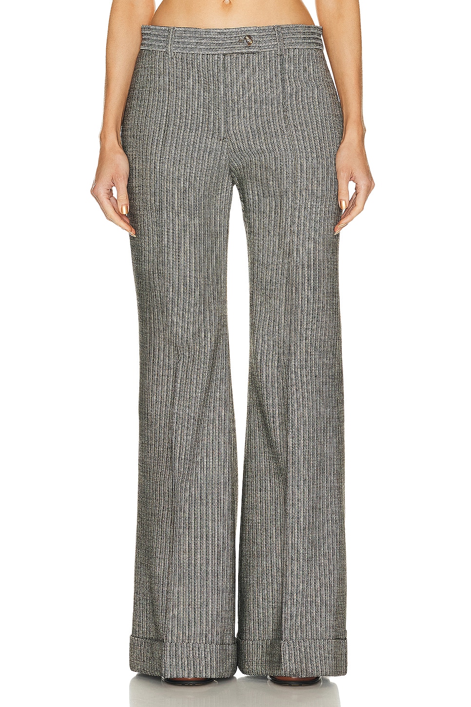 Image 1 of Acne Studios Wide Leg Pant in Multi Taupe