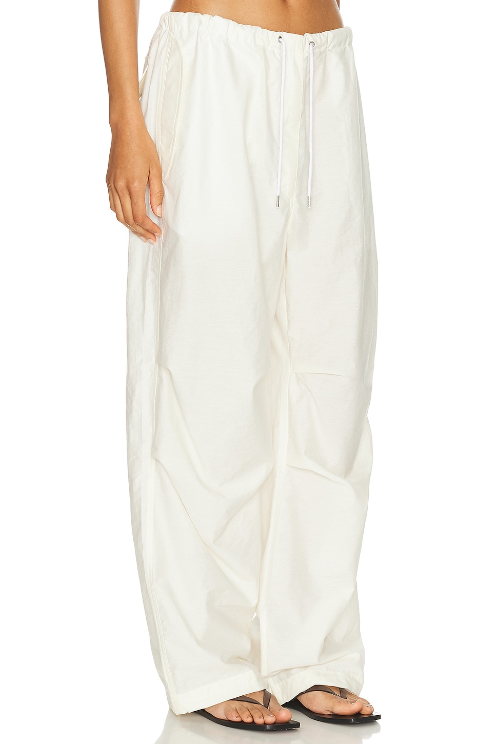 Shop Acne Studios Tech Cargo Pant In White