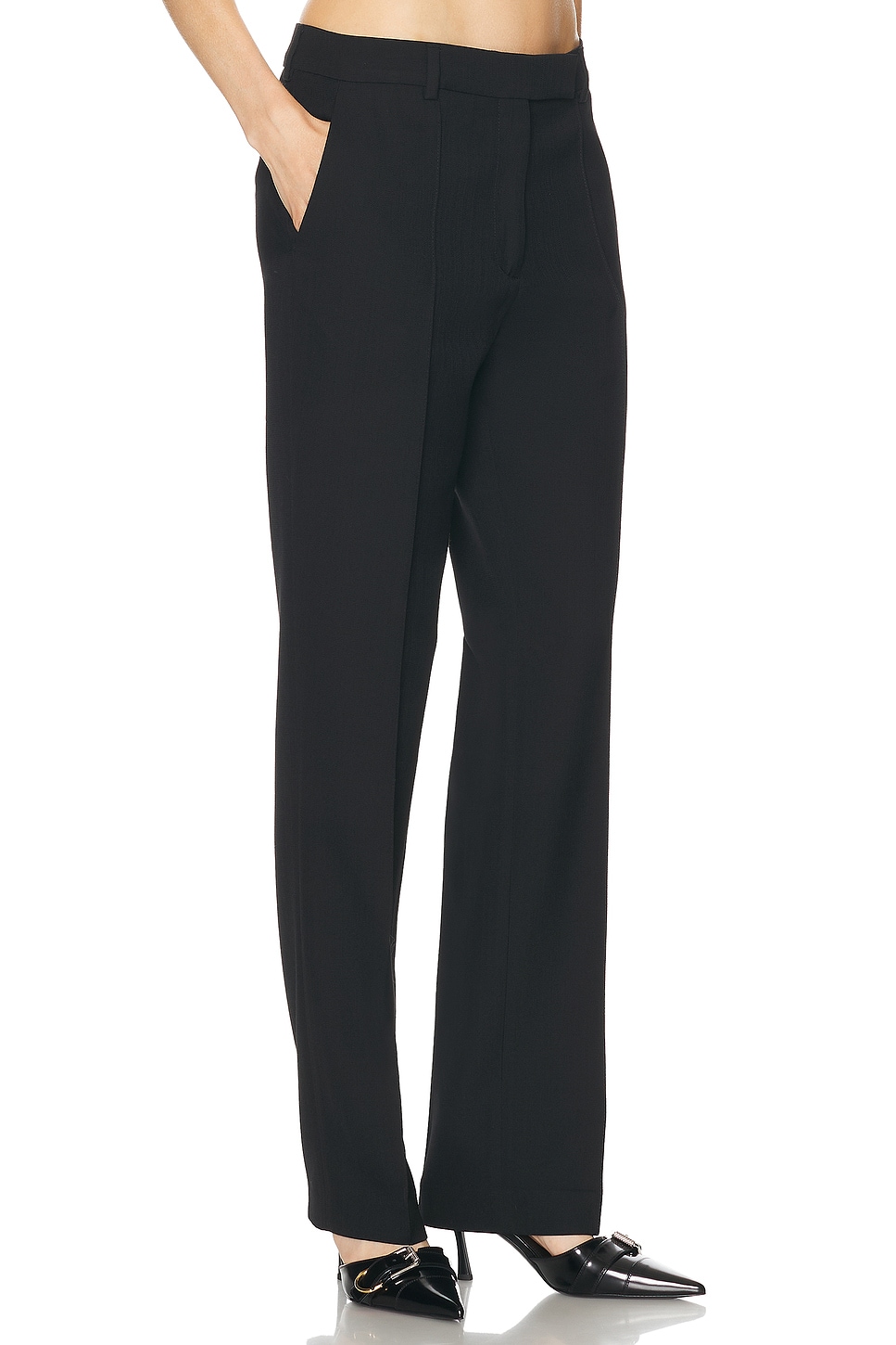 Shop Acne Studios Pera Trouser In Black