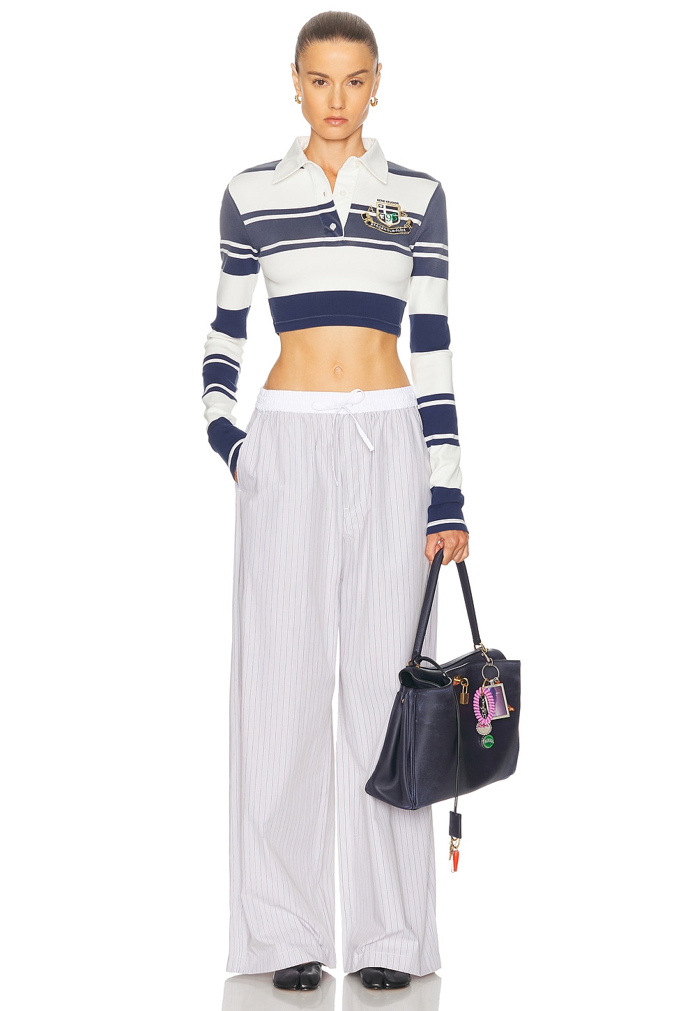 Acne Studios Pijama Striped Pant thumbnail