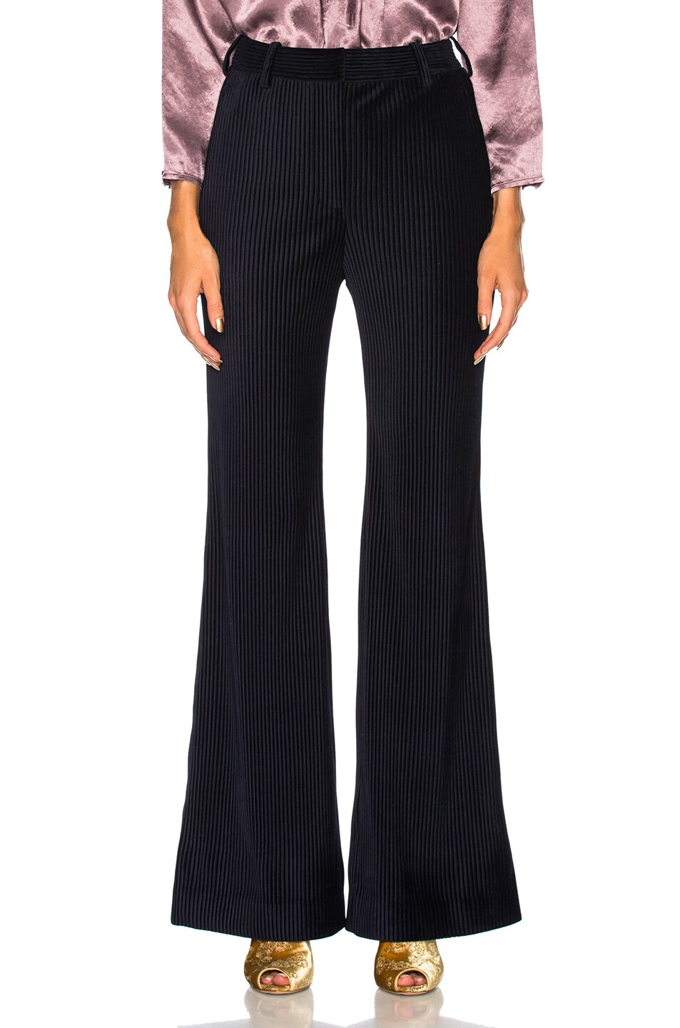 Image 1 of Acne Studios Tessel Cord Pant in Navy
