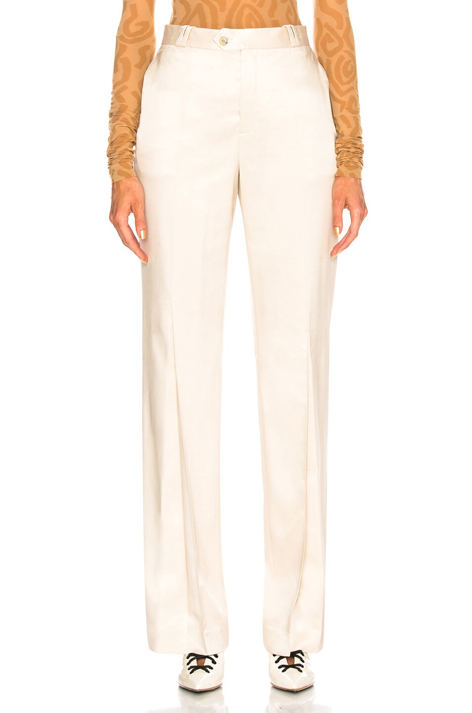 Image 1 of Acne Studios Tohny Suit Pant in Champagne Beige