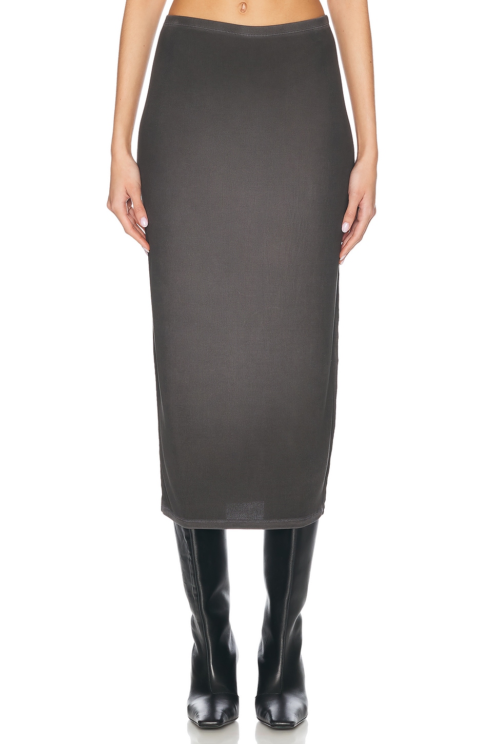 Esta Skirt in Charcoal