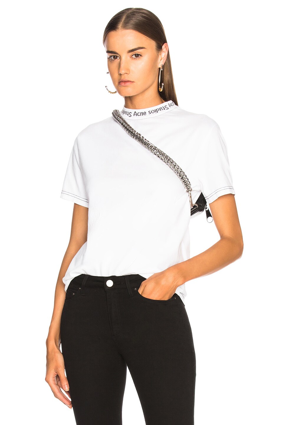 Image 1 of Acne Studios Meike T Shirt in White