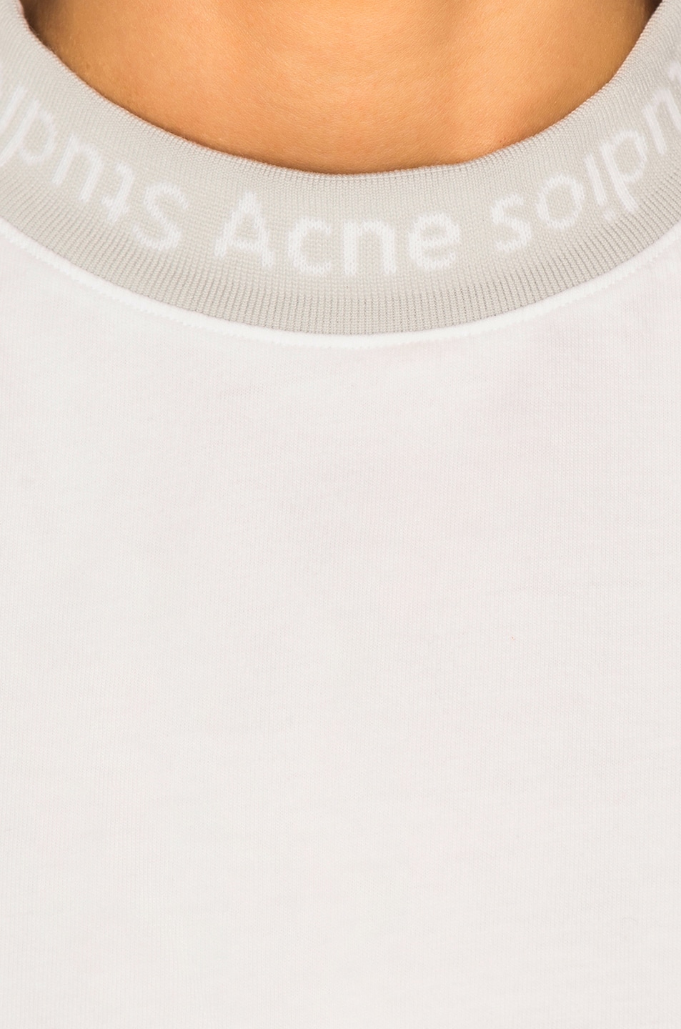 Acne Studios Gojina Tee in Optic White | FWRD