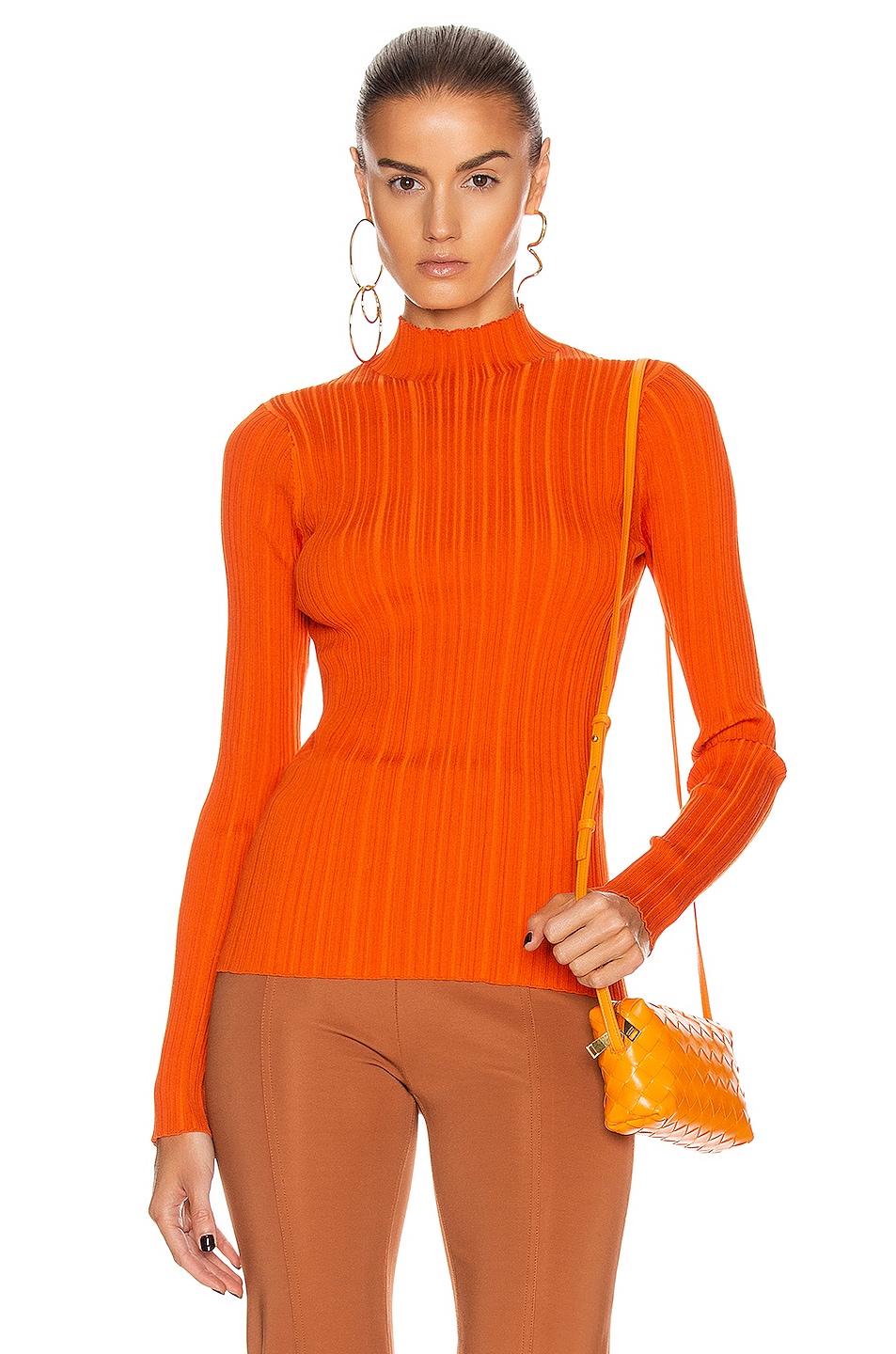 Image 1 of Acne Studios Knit Top in Poppy Red