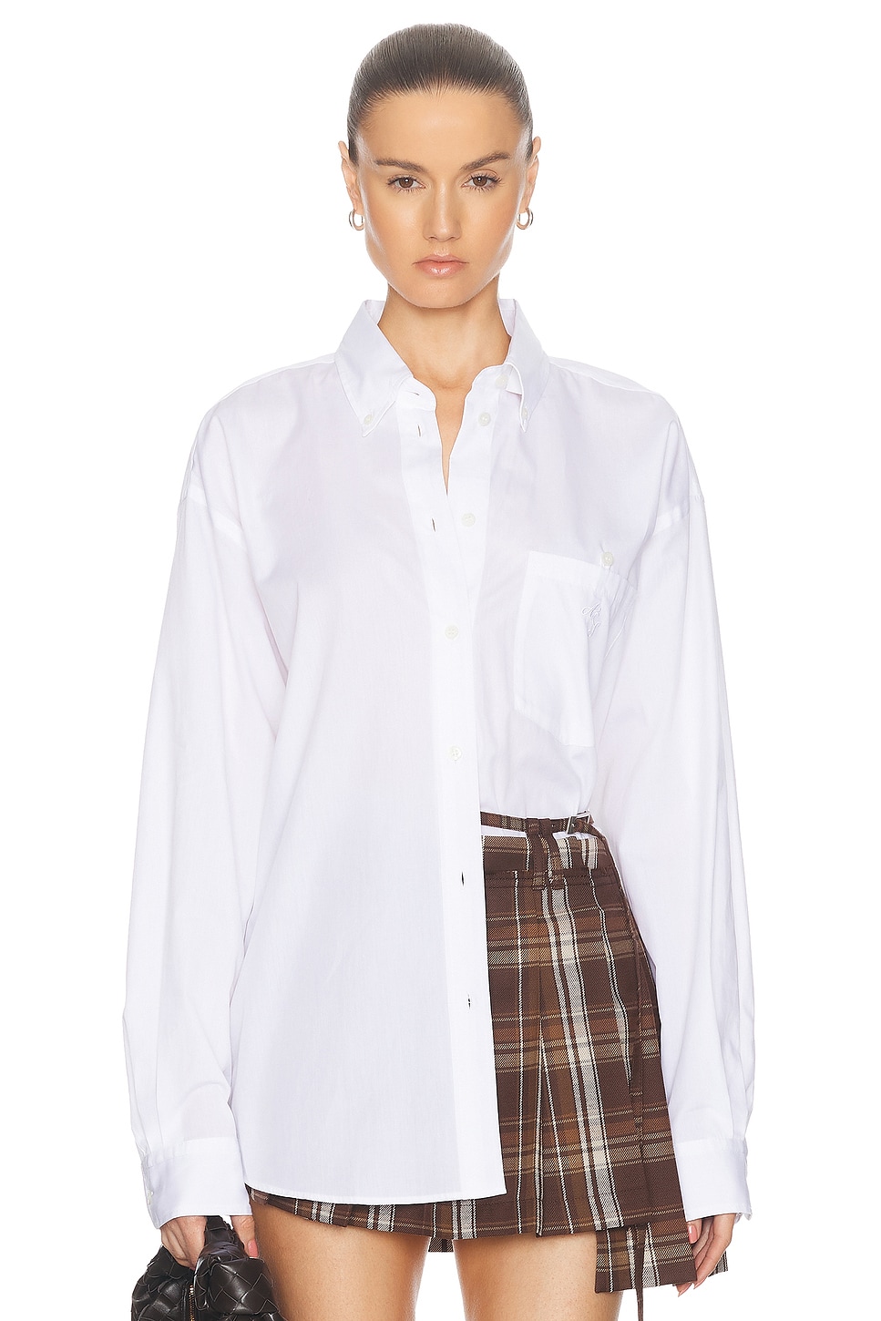 Image 1 of Acne Studios Button Down Shirt in White