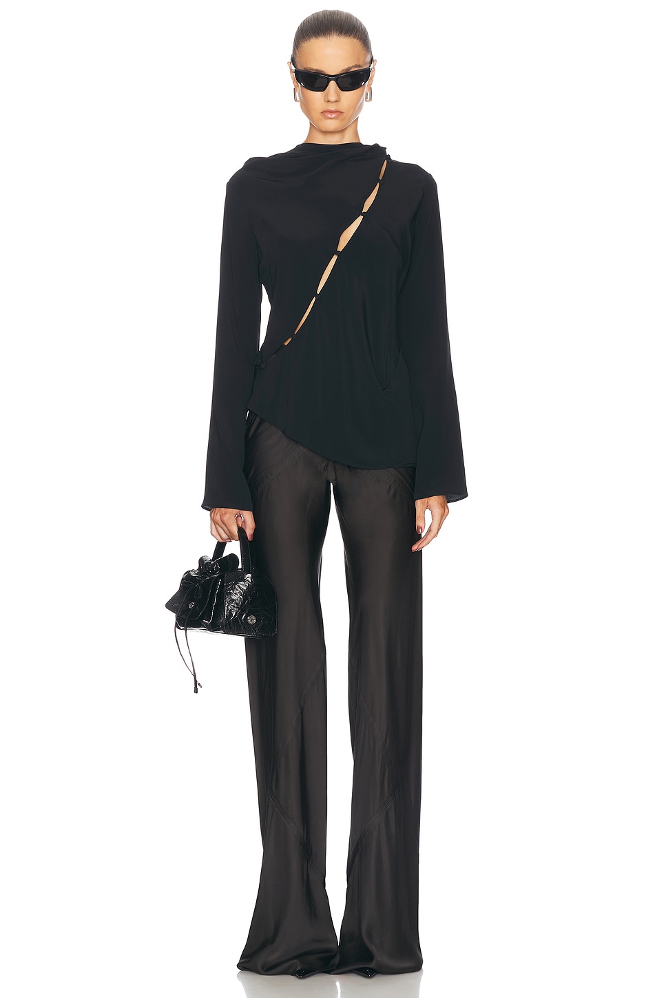 Image 1 of Acne Studios Sandrine Top in Black