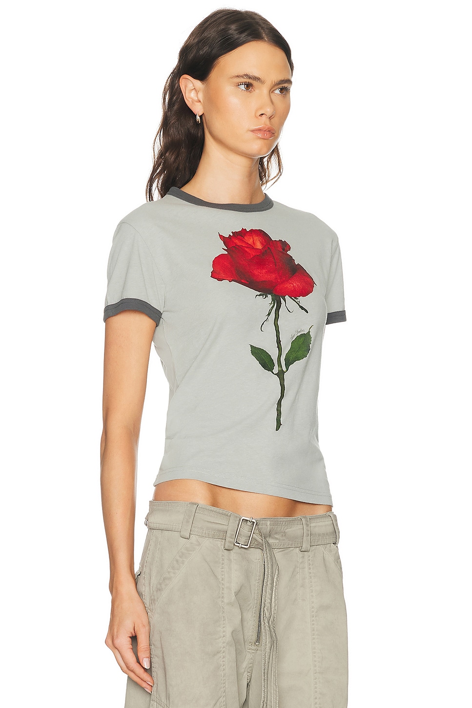 Acne Studios Etza Rose T-Shirt | Thumbnail 6