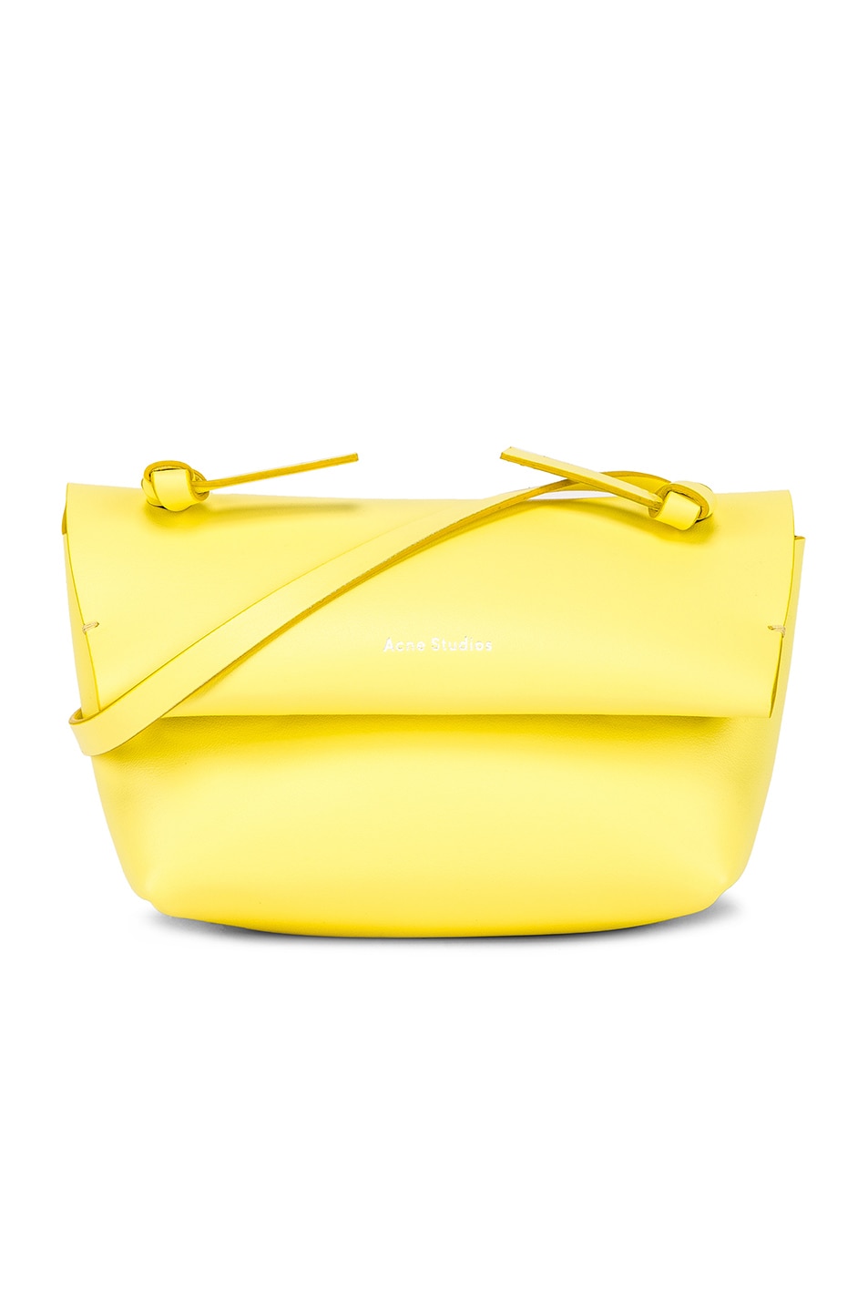 Image 1 of Acne Studios Mini Bag in Pale Yellow