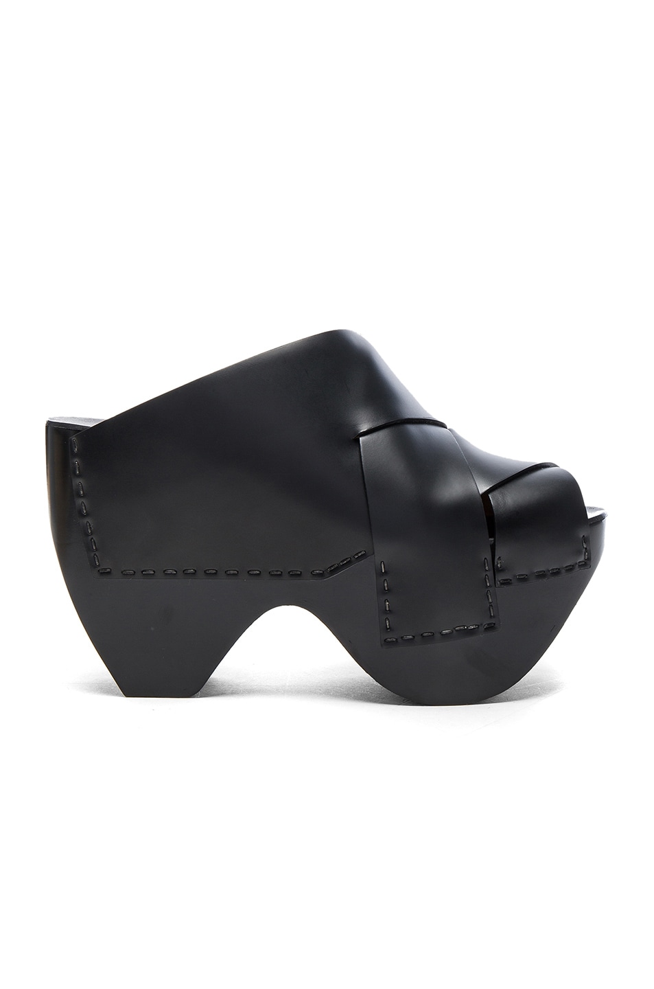 Image 1 of Acne Studios Leather Callie Heels in Black