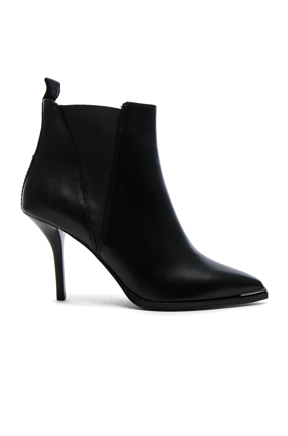 Image 1 of Acne Studios Leather Jemma Booties in Black