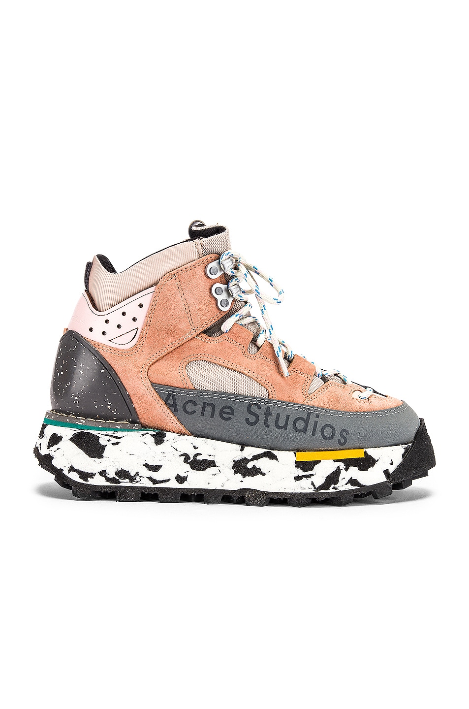Image 1 of Acne Studios Bertrand Sneakers in Multi Pink