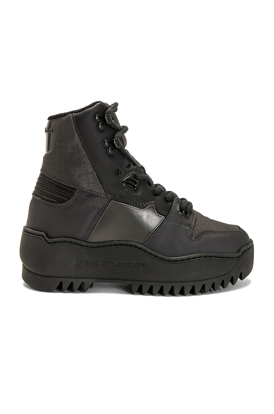 Image 1 of Acne Studios High Top Sneaker in Multi Anthracite