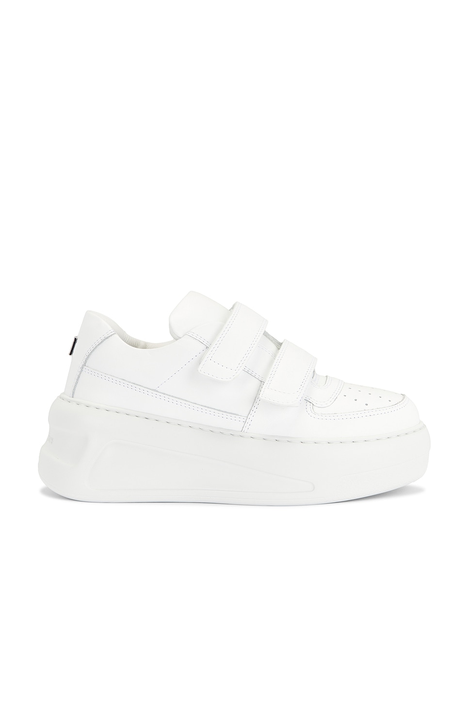 Image 1 of Acne Studios Steffey U Friend Raise Sneaker in Optic White