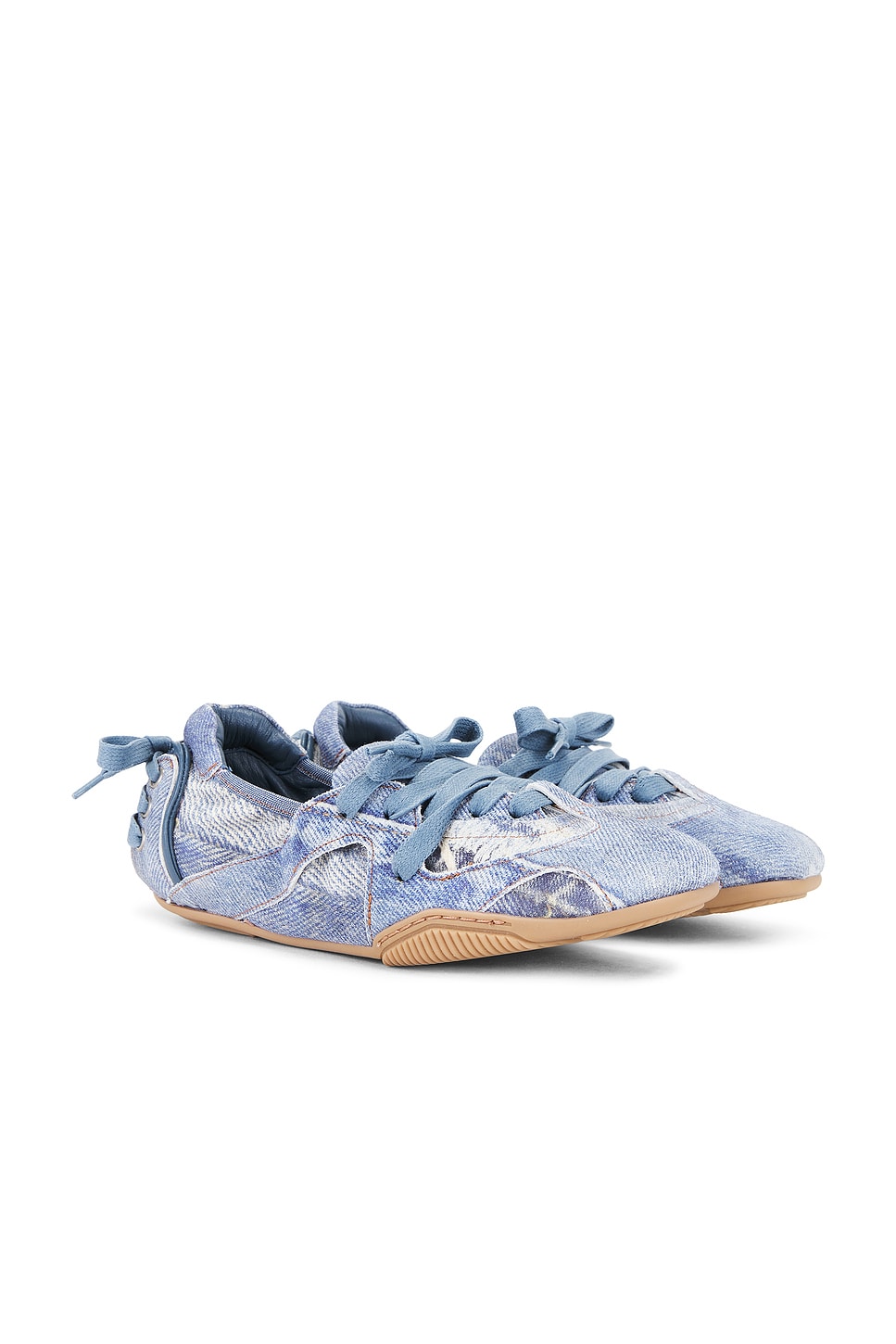 Image 1 of Acne Studios Bilaria Ballerina Flat in Light Blue