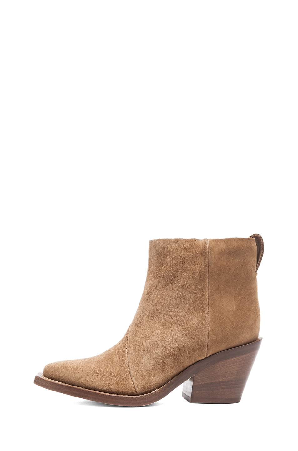 Image 1 of Acne Studios Donna Suede Boots in Mocca