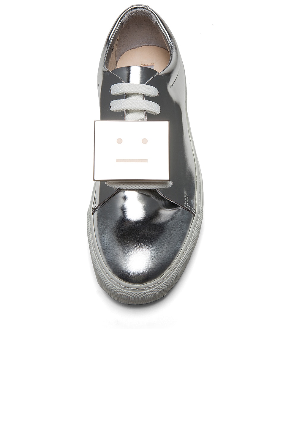 acne leather sneakers