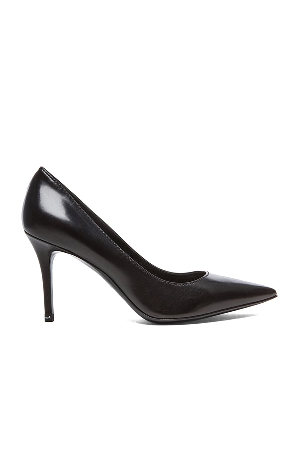 Image 1 of Acne Studios Andrea Leather Heels in Black