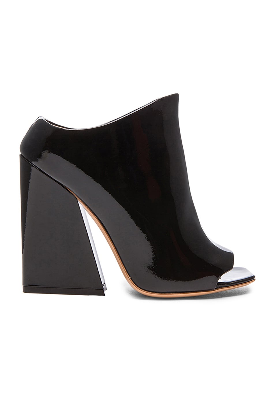 Image 1 of Acne Studios Indi Office Heel Patent Leather Pumps in Black