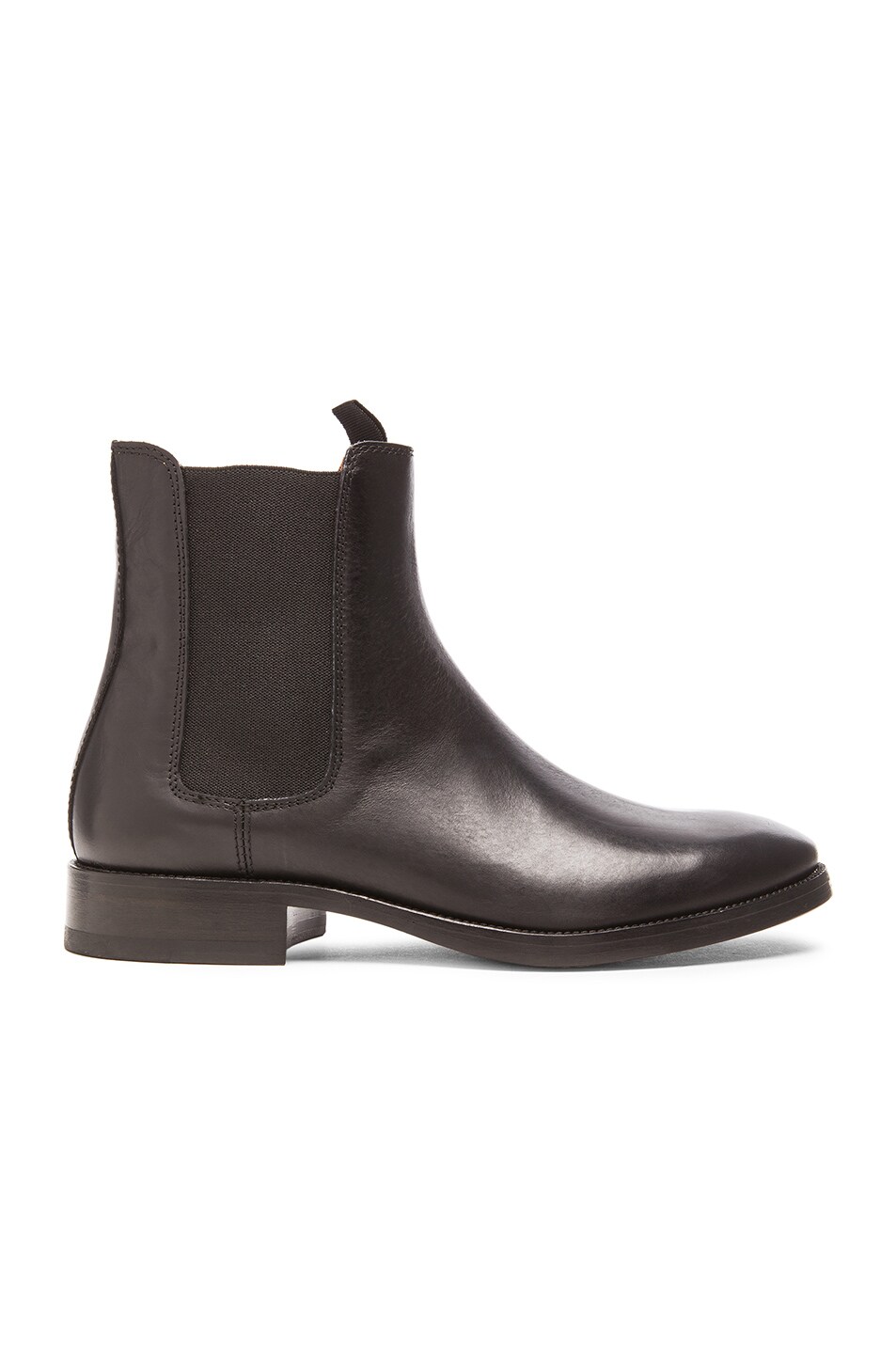 Image 1 of Acne Studios Bess Chelsea Leather Boots in Black