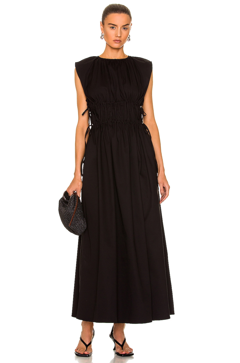 Image 1 of ASCENO The Guilia Dress in Black