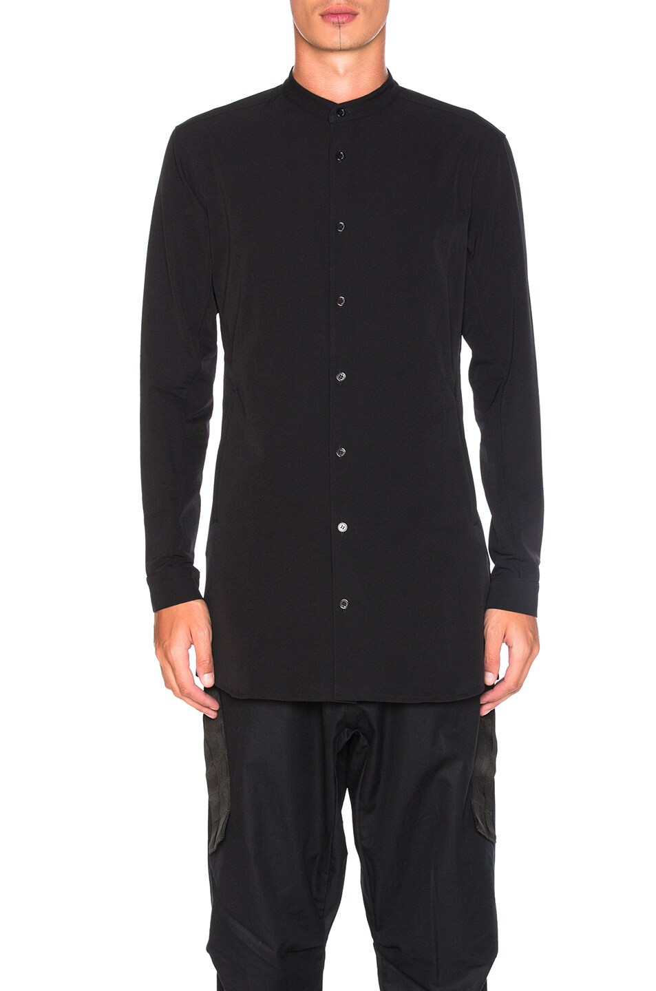 Image 1 of Acronym HD Jersey Long Sleeve Shirt in Black