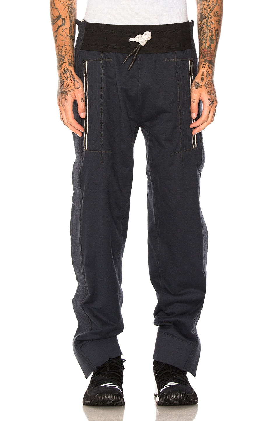 Image 1 of adidas Day One Compact Terry Trackpants in Black