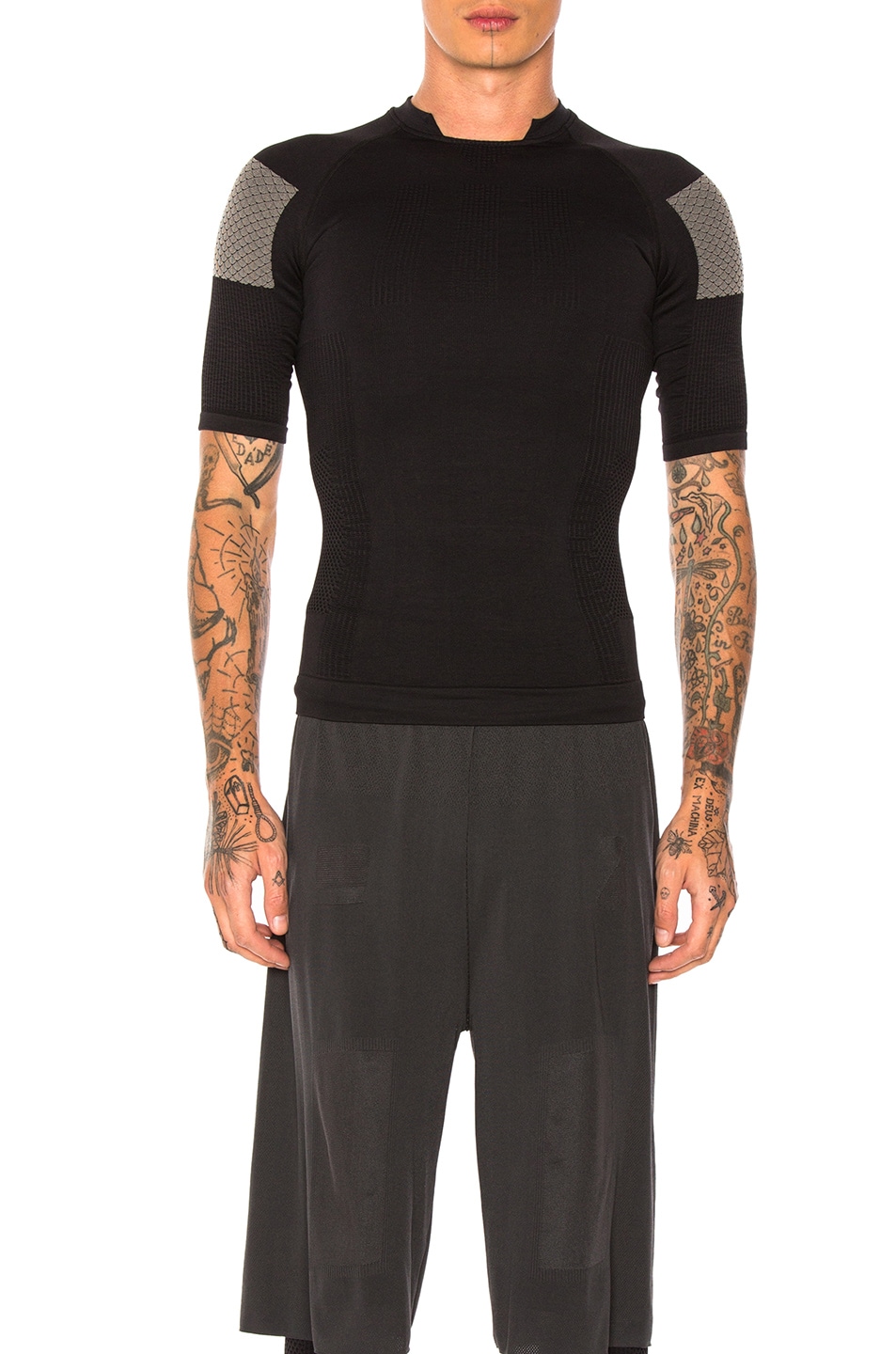 Image 1 of adidas Day One Compression Tee in Black