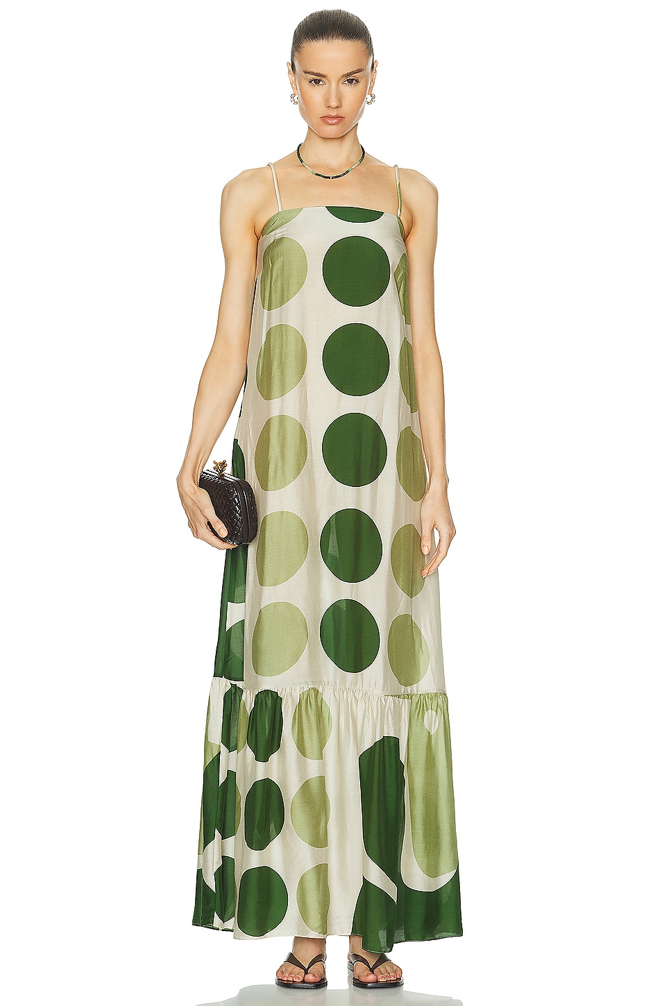 Image 1 of ADRIANA DEGREAS Jellyfish Long Dress in Unique