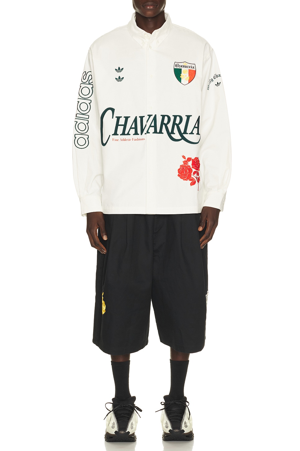 adidas Originals x Willy Chavarria Prem Long Twill Short | Thumbnail 12 adidas Originals x Willy Chavarria Prem Long Twill Short | Thumbnail 12