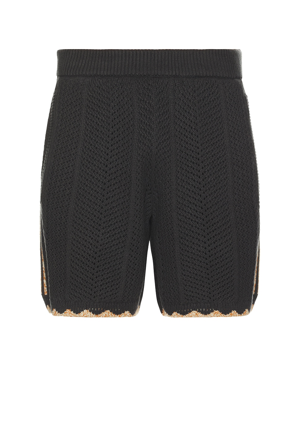 Image 1 of adidas Originals x Clot Knit Shorts in Carbon