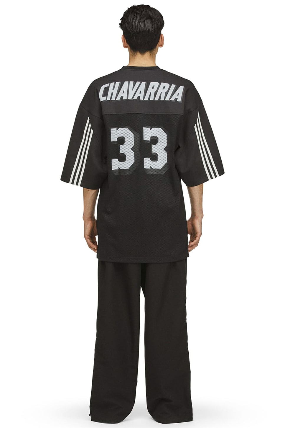 x Willy Chavarria Football Jersey Black - Thumbnail 4