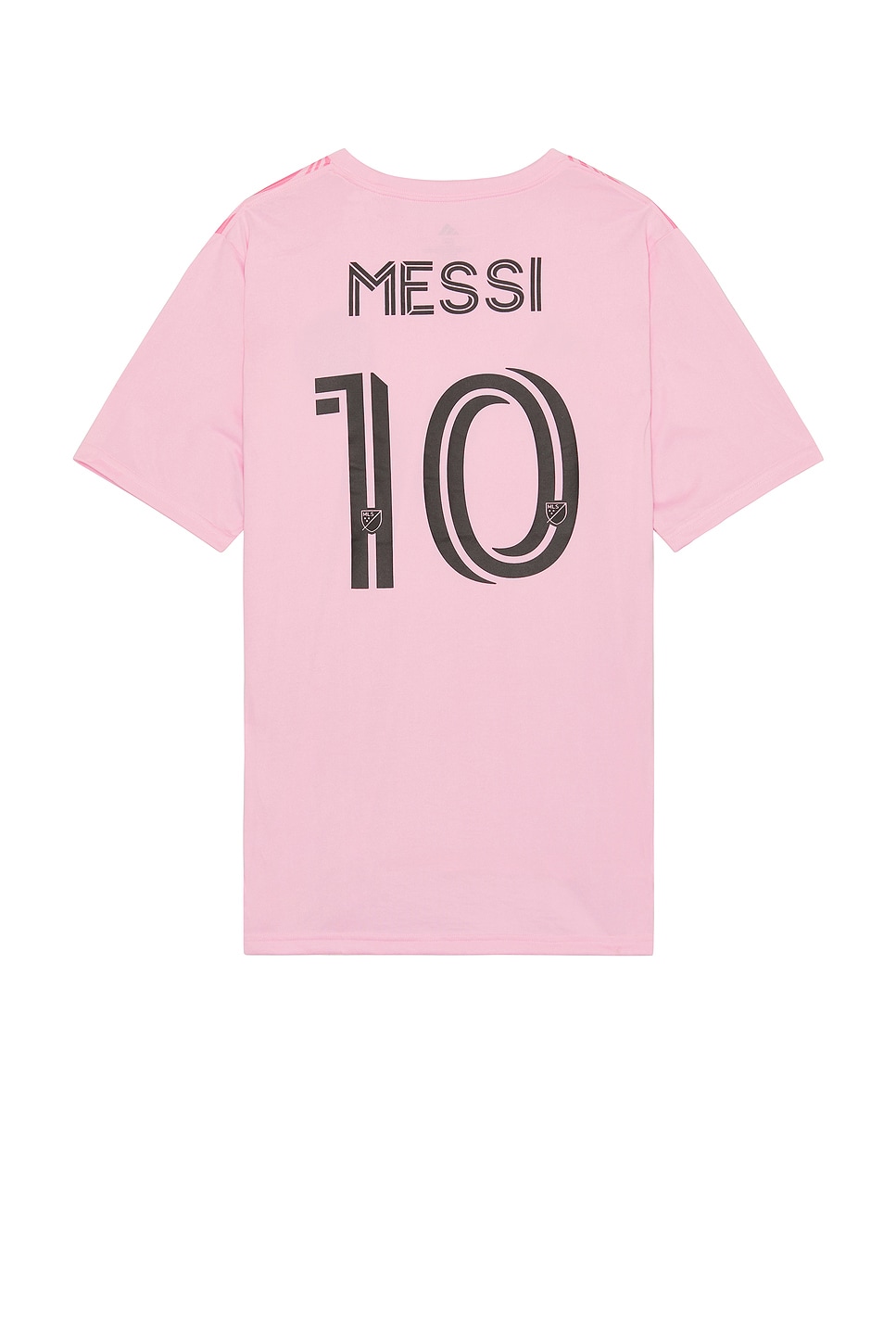 Image 1 of adidas Originals Messi Home Jersey Tee in Easy Pink