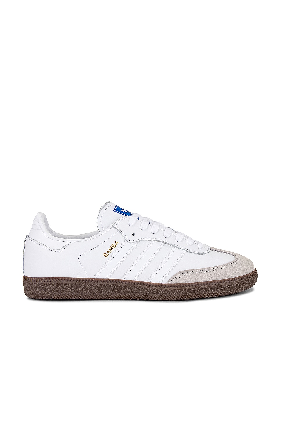 Image 1 of adidas Originals Samba Og Sneaker in White & Gum 5