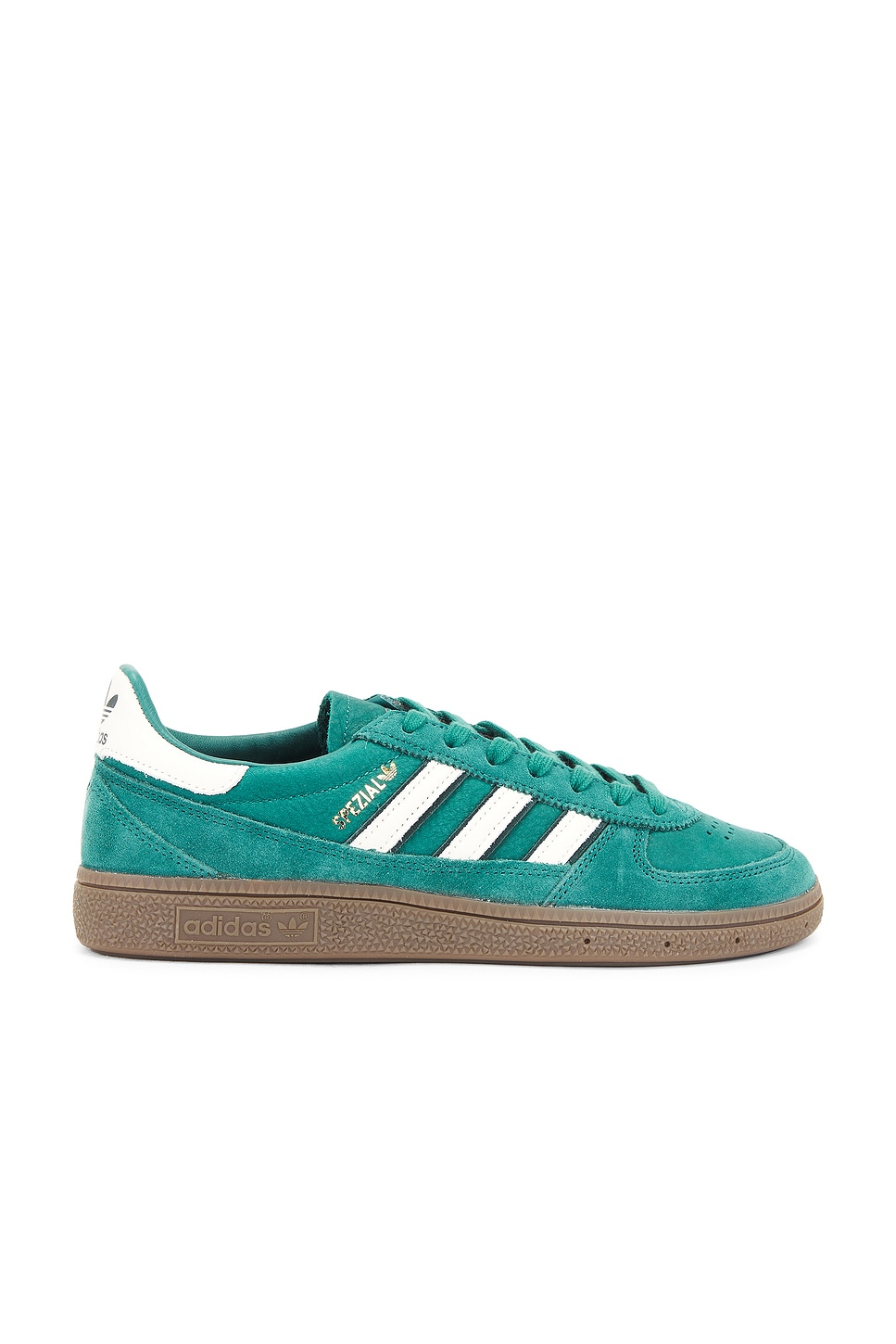 Image 1 of adidas Originals Handball Spezial Wm in Green, Grey, & White