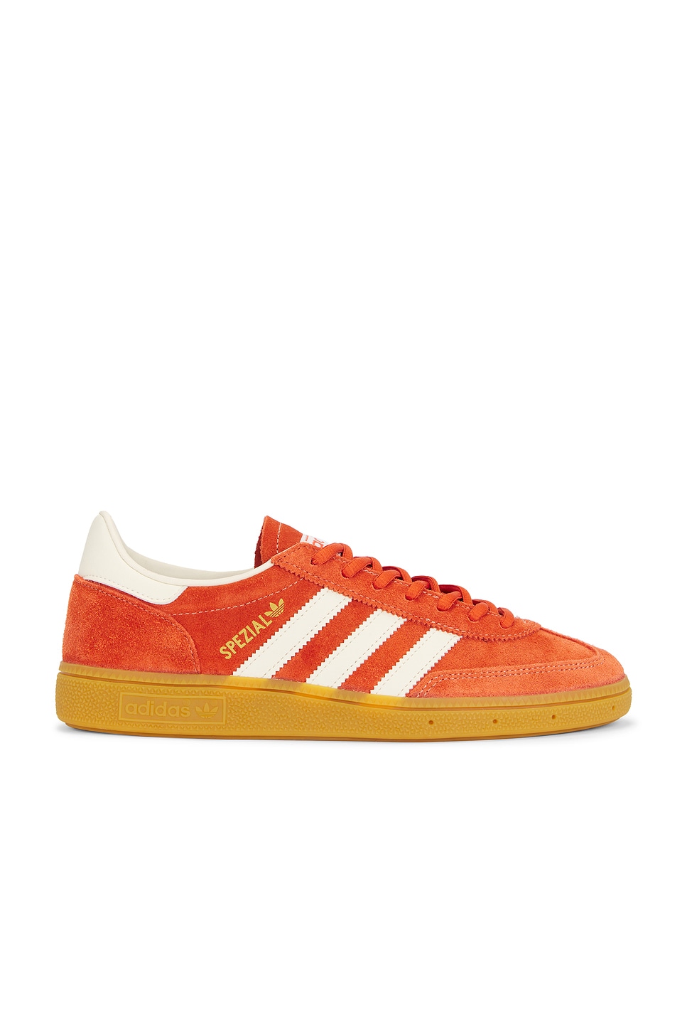 Image 1 of adidas Originals Handball Spezial Sneaker in Preloved Red, Cream White, & Crystal White